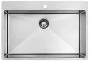 Macart Legent N-100 XL Ένθετος Ανοξείδωτος νεροχύτης λείας επιφάνειας ΝΕ08003