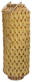 Φανάρι 00.06.61349 Φ25x59,5cm Natural Rattan