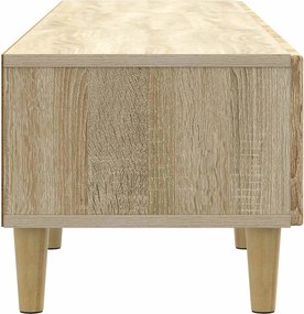 vidaXL Ντουλάπι TV Sonoma Δρυς 147 x 34,5 x 30 εκ Επεξεργασμένο Ξύλο