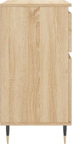 vidaXL Συρταριέρα Sonoma Δρυς 60x35x70 εκ. Επεξεργασμένο Ξύλο