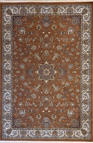 ΧΑΛΙ ROYAL SILK 003 BROWN - 200cm x 285cm - 2004012