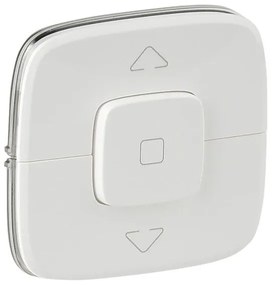 Πλακίδιο Διακόπτη Ρολών Λευκό Valena Allure 755145 Legrand-755145-Λευκό 755145