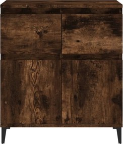 vidaXL Ντουλάπι Καπνιστή Δρυς 60x35x70 εκ. από Επεξεργασμένο Ξύλο