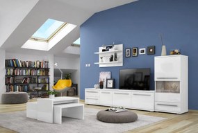 Τραπεζάκι σαλονιού Realm plus-Λευκό