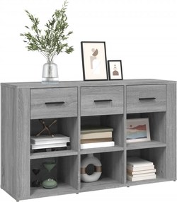 vidaXL Ντουλάπι Γκρι Sonoma 100x30x59,5 εκ. από Επεξεργασμένο Ξύλο
