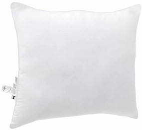 vidaXL Μαξιλάρι με μαξιλάρι Λευκό Βαμβάκι και Πολυεστέρας