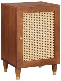 vidaXL Ντουλάπι Μπάνιου Καφέ 38 x 33,5 x 58 εκ. Επεξεργασμένο ξύλο