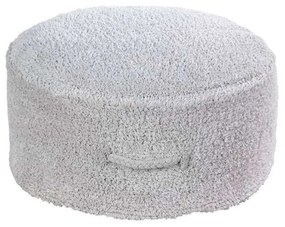 Πουφ Chill LOR-P-CHILL-PGR Pearl Grey 20Χ50Cm Lorena Canals Βαμβάκι-Μικροφίμπρα