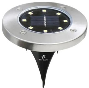 Ηλιακό Φωτιστικό Καρφωτό 4τμχ 12x2.5cm NK-DM8LED
