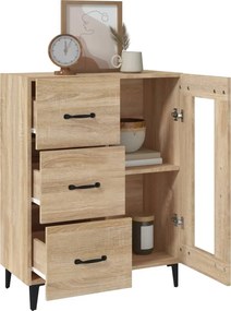 vidaXL Ντουλάπι Sonoma Δρυς 69,5 x 34 x 90 εκ. από Επεξεργασμένο Ξύλο