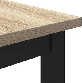 vidaXL τραπέζι Δρύς Sonoma 100 x 50 x 76,5 εκ.