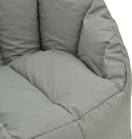 Πολυθρόνα Kerlon pakoworld αδιάβροχο σε γκρι απόχρωση Φ80x65εκ