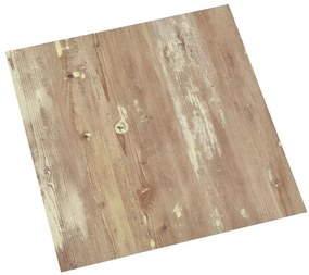 vidaXL Δάπεδο Αυτοκόλλητο Καφέ 20 Τεμαχίων 1,86 μ² από PVC