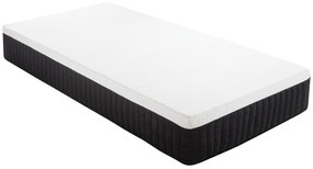 HOMCOM Εργονομικό στρώμα, αφρός μνήμης, υποστήριξη 7 ζωνών, ελατήρια τσέπης