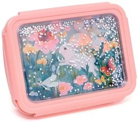 Petit Monkey – Φαγητοδοχείο Tritan BPA Free 19x14.5x7cm Bunny White Stars PTM-LB48