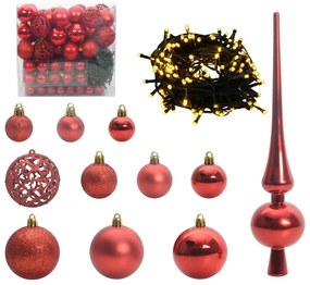 vidaXL Τεχνητό Χριστουγεννιάτικο Δέντρο Λευκό 180 cm PVC και Ατσάλι