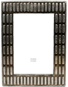 Κορνίζα Jaylen 031146 13x18cm Silver Γυαλί,Polyresin