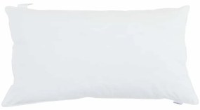 vidaXL Μαξιλάρι με μαξιλάρι Λευκό 130gsm 100% βαμβάκι