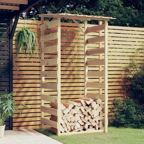 vidaXL Πέργκολα με Οροφή 100x90x200 εκ από Εμποτισμένο Ξύλο Πεύκου
