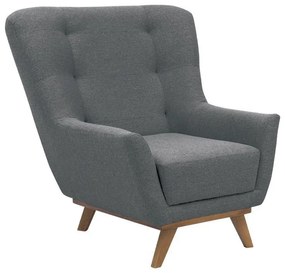 Πολυθρόνα Royal Fylliana Ύφασμα Γκρί 100x80x100 εκ. 100x80x100 εκ.