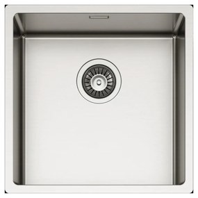 Νεροχύτης κουζίνας ανοξείδωτος ESPRIT 400 Satinato ELLECI 44x44cm - LIE400SAC