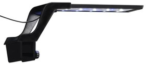 vidaXL Φωτιστικό Ενυδρείου LED με Σφιγκτήρα Μπλε/Λευκό 25-45 εκ.