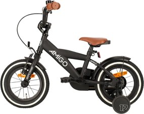 Explorer 12 Inch 20 cm Boys Coaster Brake Black/White