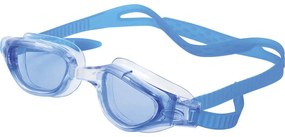 Γυαλιά Πισίνας Σιλικόνης Γαλάζια Με Διαυγείς Φακούς