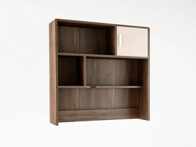 Εταζέρα σε χρώμα καρυδί-εκρού 100x30x100  SB 14-EKROY
