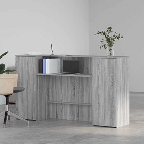 vidaXL Γραφείο υποδοχής 180x50x103,5 εκ. Επεξεργασμένο Ξύλο
