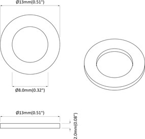 vidaXL Ελατήριο Πλυντηρίου 15929 pcs Λευκό Σίδερο