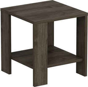 Βοηθητικό Τραπεζάκι (40x40x42) A-G Midi Yan 362ANT1108 Walnut
