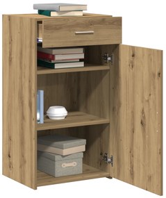vidaXL Κονσόλα Artisan Δρυς 30x42,5x93 εκ. Κατασκευασμένη Ξυλεία
