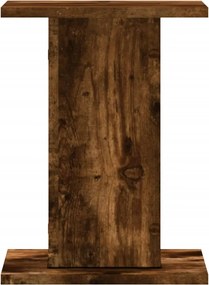 vidaXL Βάσεις Φυτών 2Τεμ. Καπνιστή Δρυς 30x30x40εκ. Επεξεργασμένο Ξύλο