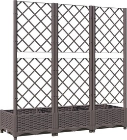 vidaXL Κήπος Καφέ 120 x 40 x 121,5 cm
