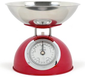 Ζυγαριά κουζίνας Livoo DOM443R με μέγιστο βάρος ζύγισης 5kg - Red