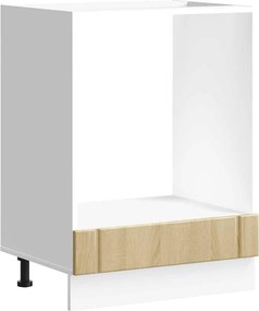 ντουλάπι φούρνου vidaXL "Lucca" Sonoma Oak Engineered Wood