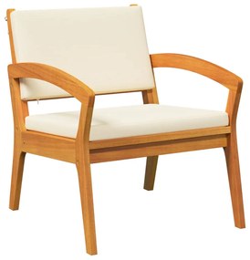 vidaXL Καρέκλες Κήπου  2 τεμ 59,5x70,5x72,5 εκ από Μασίφ Ξύλο Ακακίας