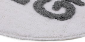 Acrylic Bathmat Great - White Multicolor