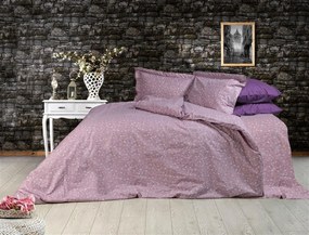 Σετ Σεντόνια Φανελένια Μονά 160x240εκ. Μυρτώ 349 Lilac DimCol