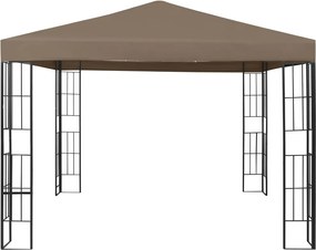 vidaXL Κιόσκι Taupe 3 x 3 μ.