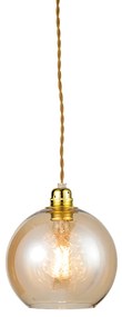Φωτιστικό Κρεμαστο Aca V3643320AM PYTHIA Μελί (Amber)