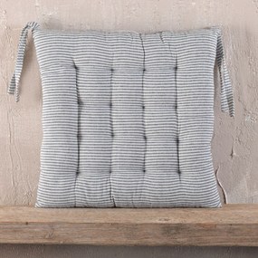 Μαξιλάρι Καρέκλας (40x40) Rythmos Trype Grey Striped
