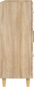vidaXL Ντουλάπι Sonoma Δρυς 69,5 x 34 x 90 εκ. από Επεξεργασμένο Ξύλο