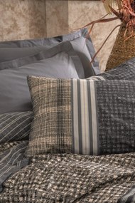Ranforce Double Quilt Cover Set Timbre - Anthracite Anthracite