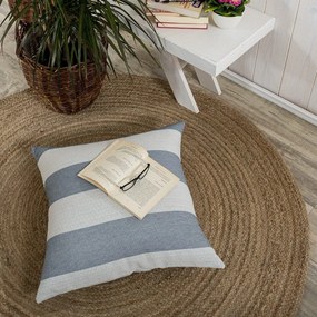 Μαξιλάρι Διακοσμητικό (Με Γέμιση) Gella 05 Blue Teoran 65Χ65 Cotton-Polyester