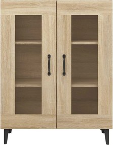 vidaXL Ντουλάπι Sonoma Δρυς 69,5 x 34 x 90 εκ. από Επεξεργασμένο Ξύλο
