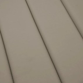 vidaXL Μαξιλάρια ξαπλώστρας Taupe