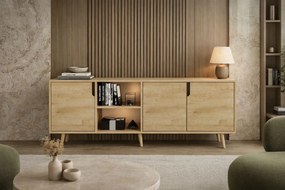 Κονσόλα Sapphire Δρυς FLEDAS 180x45x80