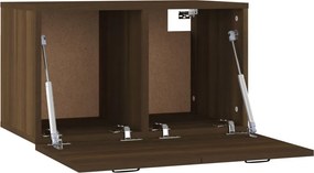 vidaXL Ντουλάπι Τοίχου Καφέ Δρυς 60 x 36,5 x 35 εκ. Επεξεργασμένο Ξύλο